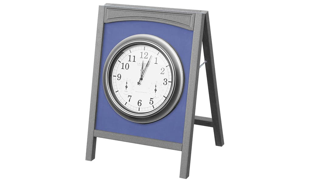 EasyCare Easel Sign Clock Board