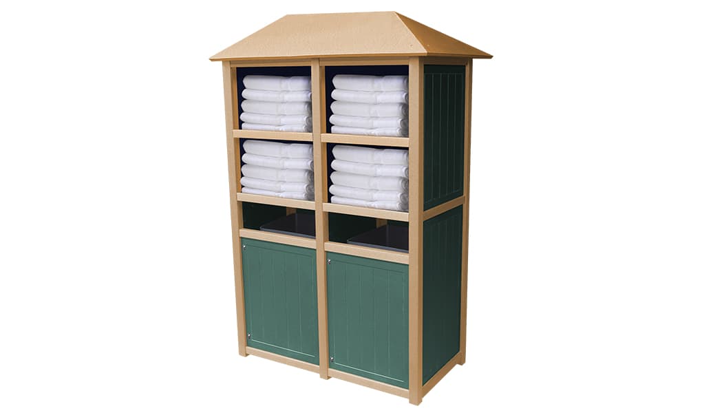 EasyCare Hunter Towel Station with Roof