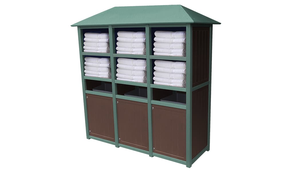 EasyCare Hunter Towel Station with Roof