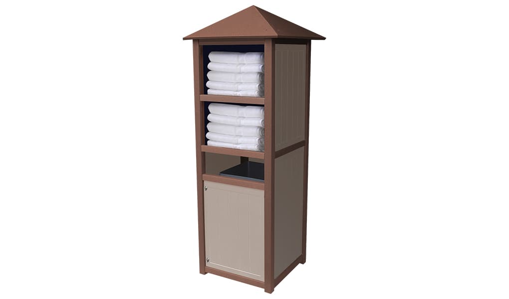 EasyCare Hunter Towel Station with Roof