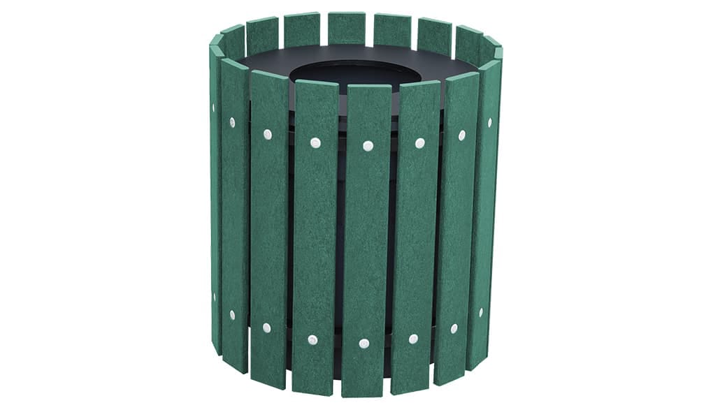 EasyCare 10 Gallon Round Recycling Bin