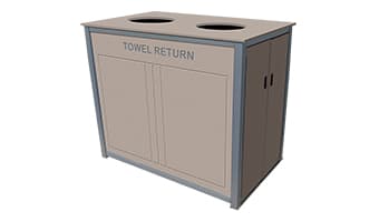 roll cart towel return