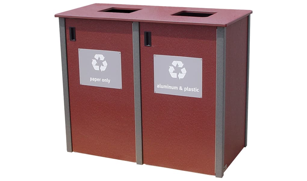 EasyCare Double 32 Gallon Recycling Bin