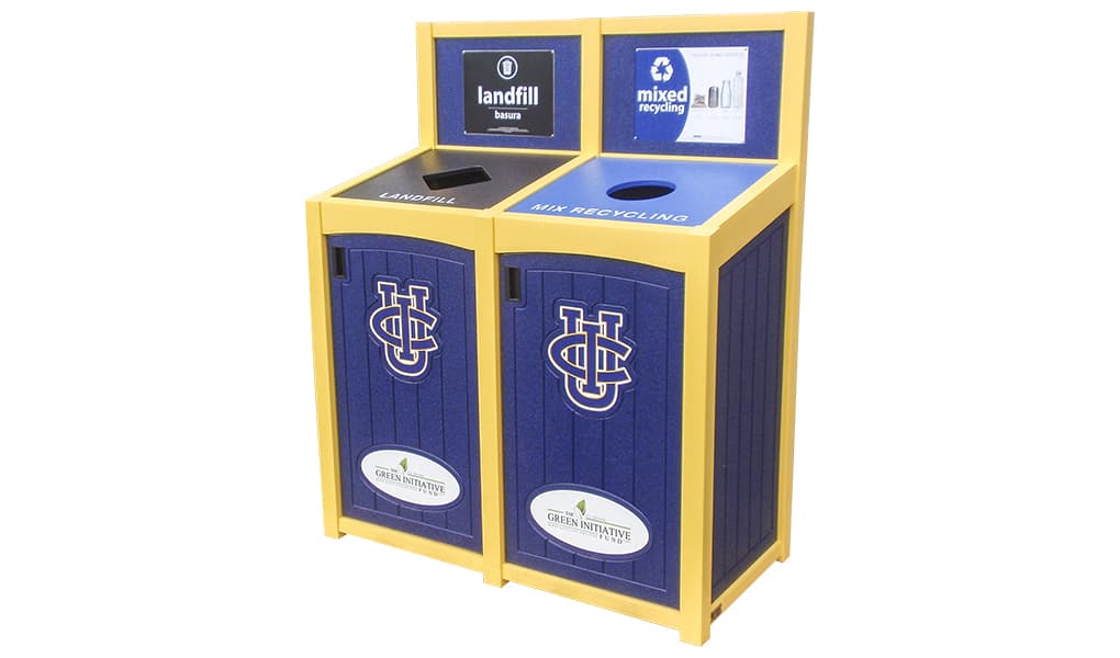 EasyCare Double 32 Gallon Recycling Bin