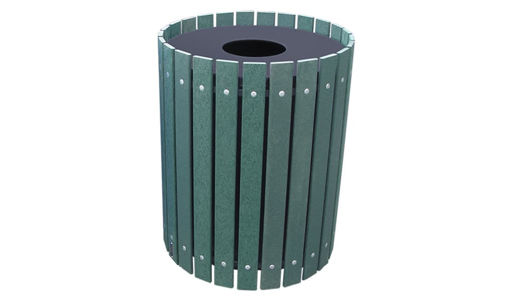 EasyCare 32 Gallon Round Recycling Bin