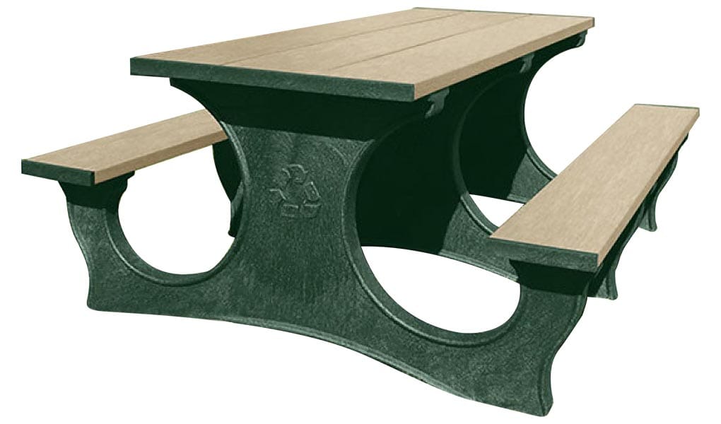 6-Ft Easy Access Picnic Table