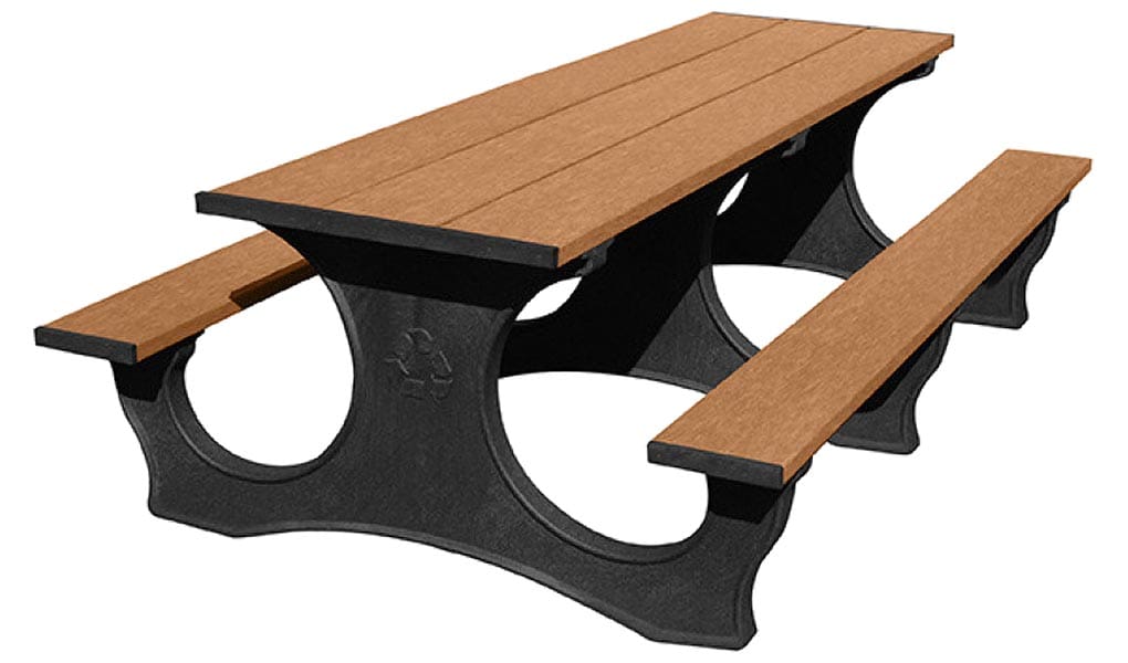 8-Ft Easy Access Picnic Table