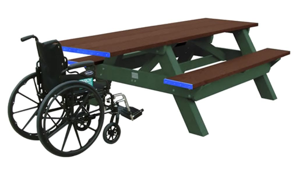 6-Ft Standard ADA Picnic Table